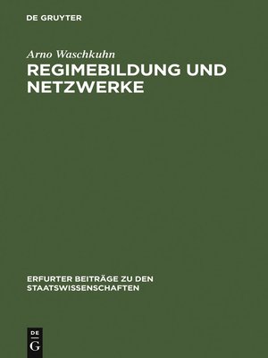 cover image of Regimebildung und Netzwerke